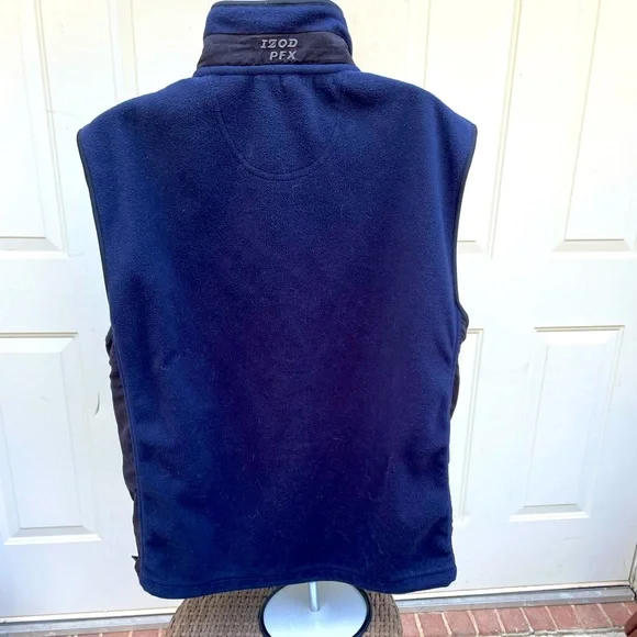 IZOD, Perform-X, Blue, Vest, Size XXL - Picture 2 of 3